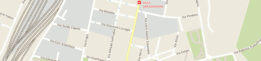 Mappa della impresa edili a milano srl a MILANO