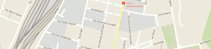 Mappa della impresa tiziana cravatte di borgonovo tiziana a MILANO
