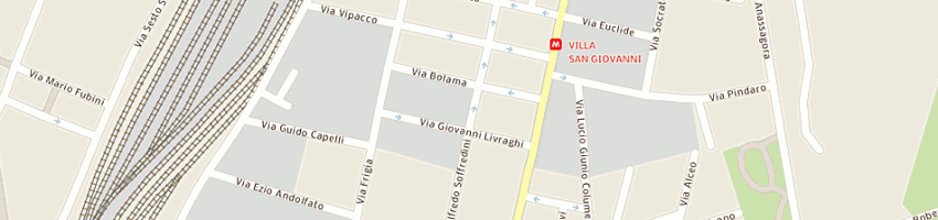 Mappa della impresa fisioclub shotokan ryu sdf di solome e russo a MILANO
