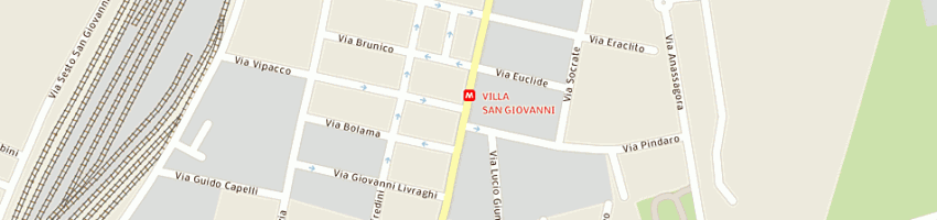 Mappa della impresa ato srl a MILANO
