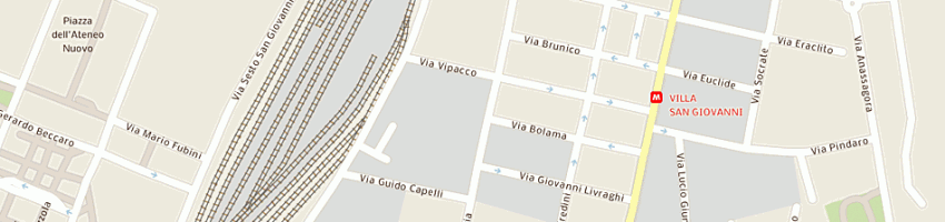 Mappa della impresa ato srl a MILANO