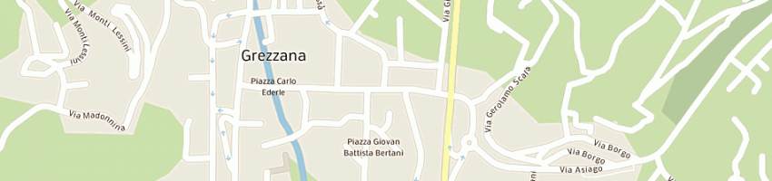 Mappa della impresa pizzeria erika srl a GREZZANA
