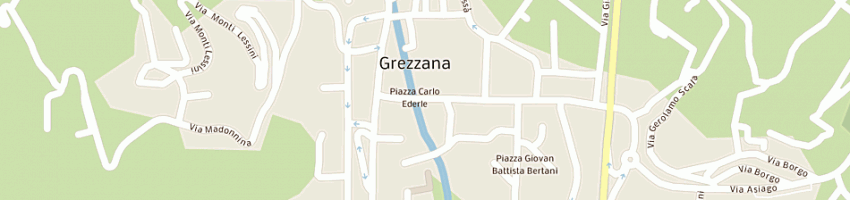 Mappa della impresa centro giovanile parrocchiale a GREZZANA