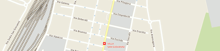 Mappa della impresa baldrighi angelo a MILANO