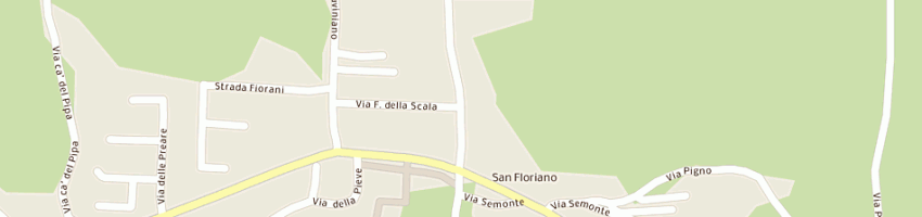Mappa della impresa poste italiane spa a SAN PIETRO IN CARIANO