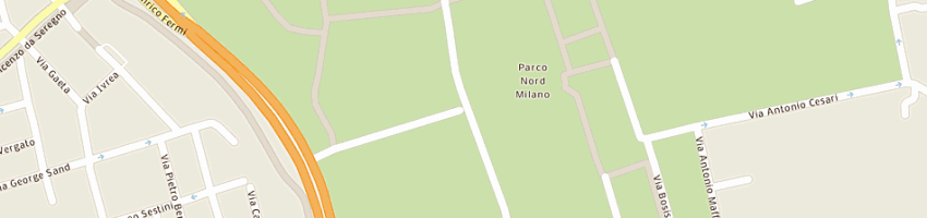 Mappa della impresa cm di cristiani marco a MILANO