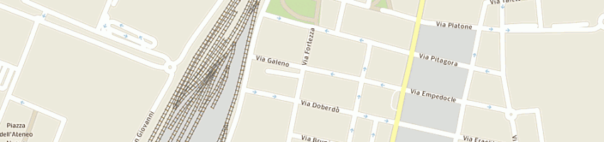 Mappa della impresa forel elettroforniture spa a MILANO