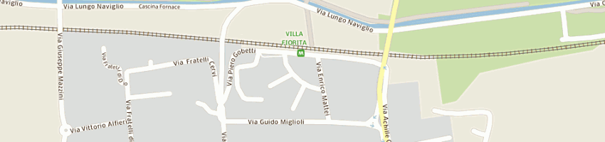 Mappa della impresa duepiu' italia srl a CERNUSCO SUL NAVIGLIO