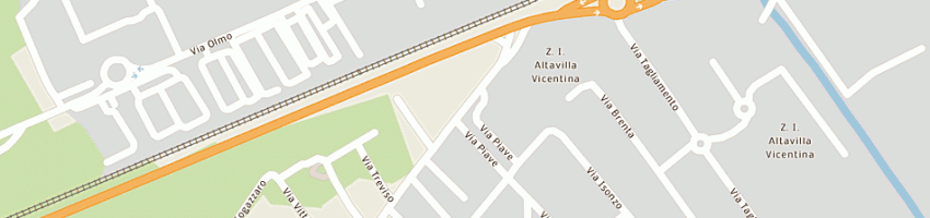 Mappa della impresa cmsr veneto medica srl a ALTAVILLA VICENTINA