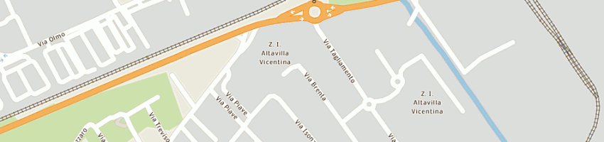 Mappa della impresa coversystem srl a ALTAVILLA VICENTINA