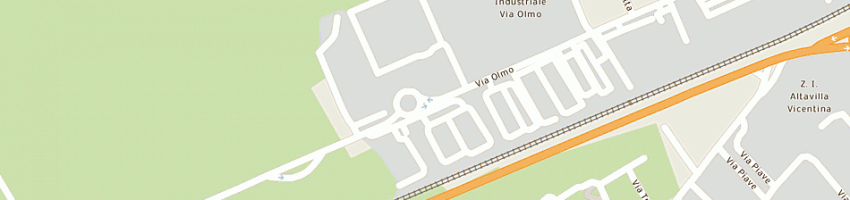 Mappa della impresa veneta recinzioni e impiantistica srl a ALTAVILLA VICENTINA