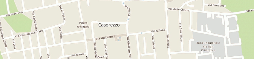 Mappa della impresa vigna srl a CASOREZZO