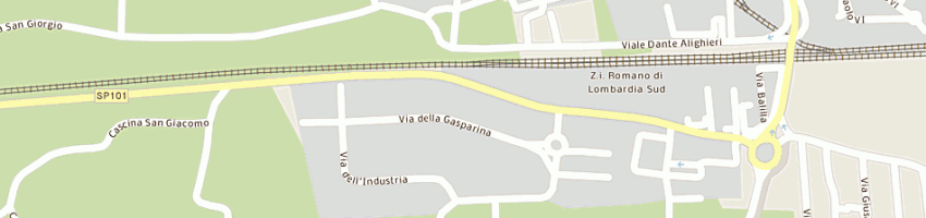 Mappa della impresa vianelli renzo a ROMANO DI LOMBARDIA