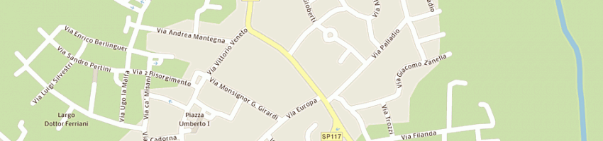 Mappa della impresa new line office di tessari dino a CAMISANO VICENTINO
