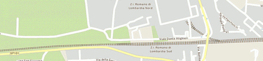 Mappa della impresa vavassori angelo a ROMANO DI LOMBARDIA