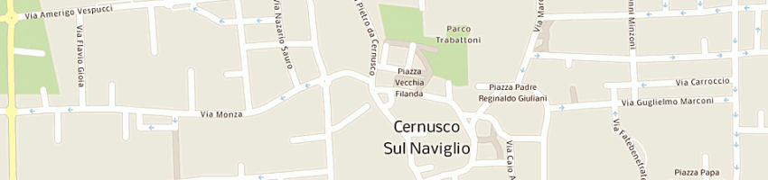 Mappa della impresa edera srl a CERNUSCO SUL NAVIGLIO