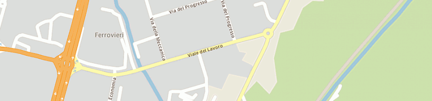 Mappa della impresa fraccari flavio srl a VICENZA