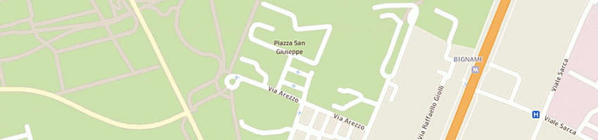 Mappa della impresa circolo culturale bertolt brecht a MILANO