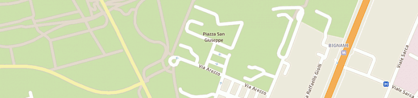 Mappa della impresa complesso condominiale bicocca a MILANO