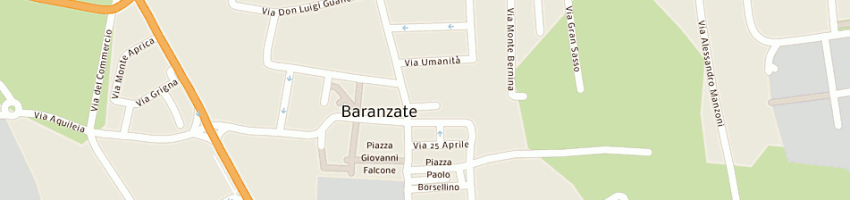 Mappa della impresa pajola gabriele a BARANZATE