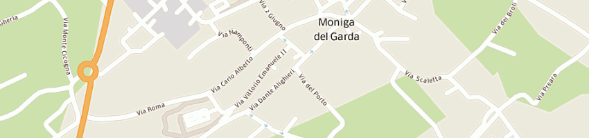 Mappa della impresa biblioteca comunale a MONIGA DEL GARDA