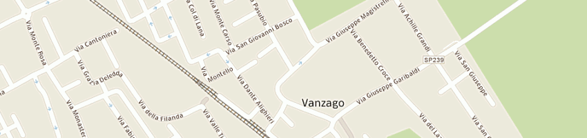 Mappa della impresa giorgetti elisa e c sas a VANZAGO
