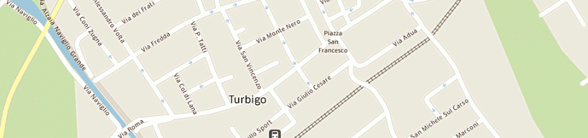 Mappa della impresa nuovo studio turbigo srl a TURBIGO