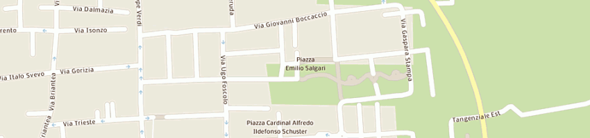 Mappa della impresa barin anna maria grazia e antonio snc a MILANO