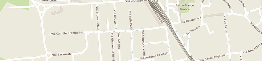 Mappa della impresa atres srl a NOVATE MILANESE