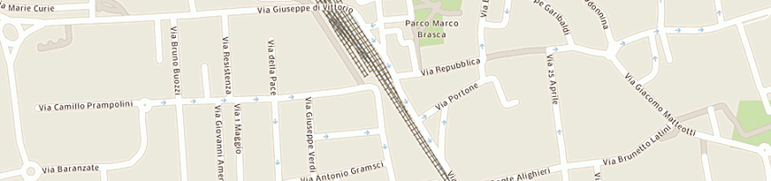 Mappa della impresa poste italiane a NOVATE MILANESE