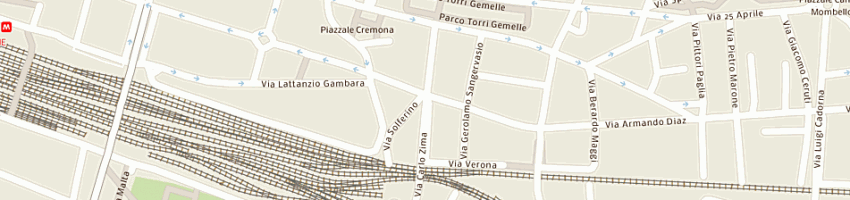 Mappa della impresa assigest di san lorenzo antonio a BRESCIA