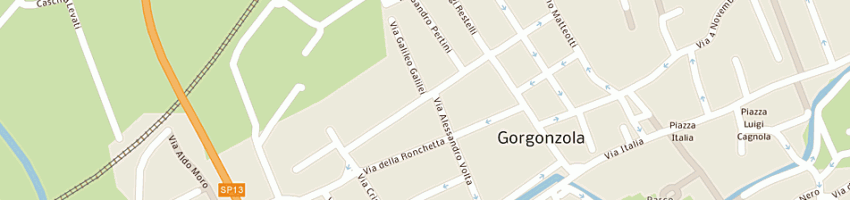 Mappa della impresa scuole a GORGONZOLA