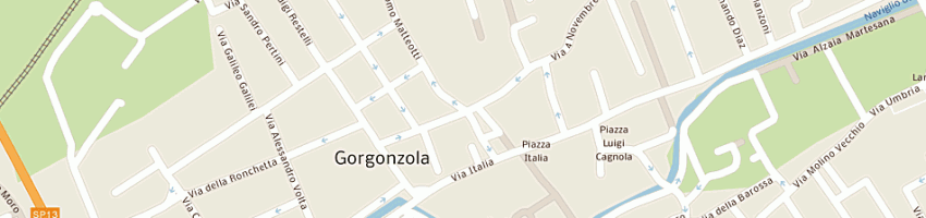 Mappa della impresa caserio cesare a GORGONZOLA