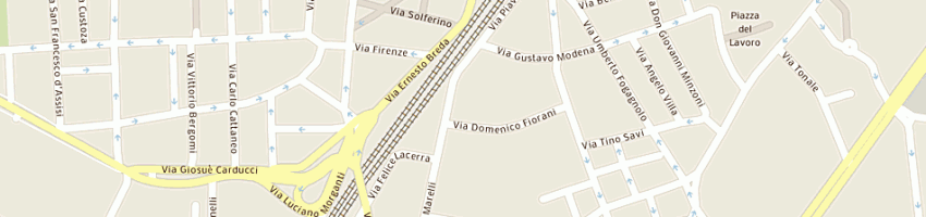 Mappa della impresa doremiatwork srl a MILANO