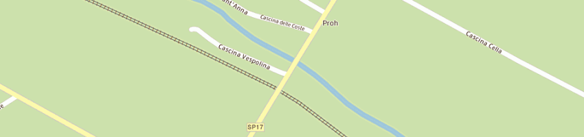 Mappa della impresa trattoria del ponte di borlandelli marco e giorgio a BRIONA