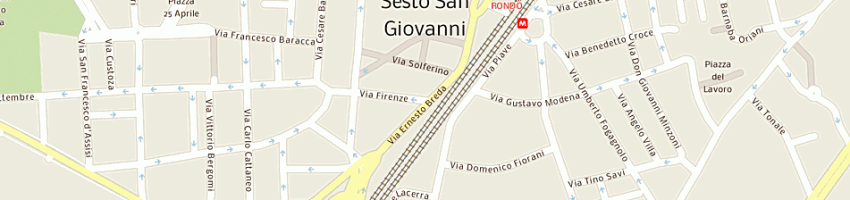 Mappa della impresa studio 5 srl a SESTO SAN GIOVANNI