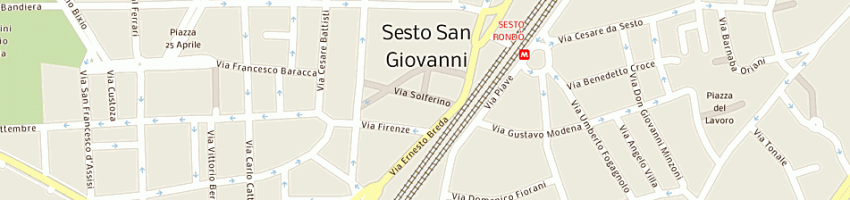 Mappa della impresa miano giuseppa a MILANO