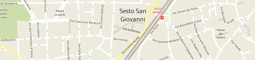 Mappa della impresa escada italia srl a MILANO