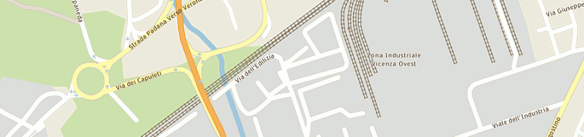 Mappa della impresa giomusic club centro culturale musicale a VICENZA
