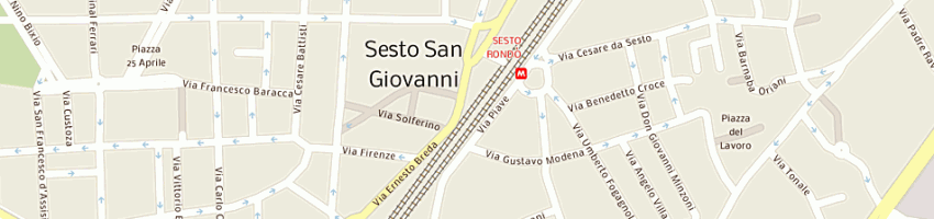 Mappa della impresa autoscuola marinoni a SESTO SAN GIOVANNI