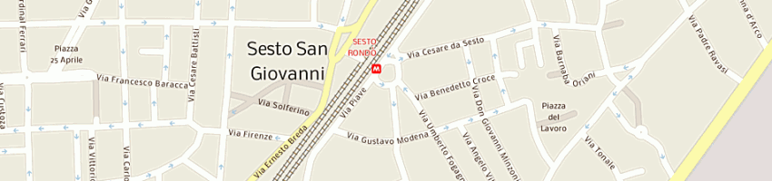 Mappa della impresa giemme srl a MILANO