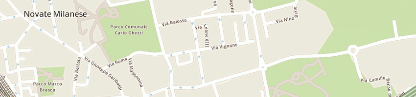 Mappa della impresa sincromo srl a NOVATE MILANESE