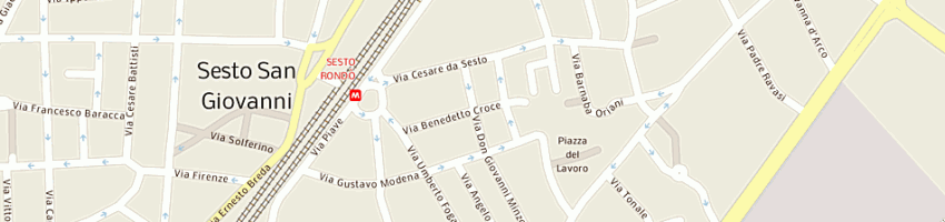 Mappa della impresa zermo salvatore giancarlo a MILANO