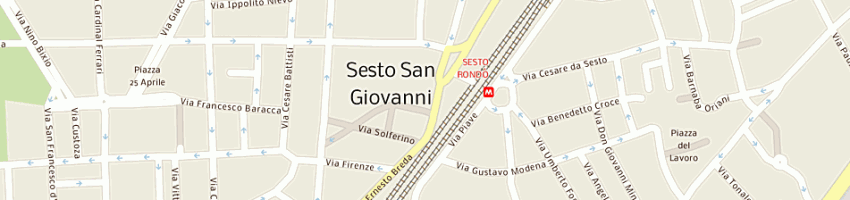 Mappa della impresa studio trezzi e c sas a SESTO SAN GIOVANNI