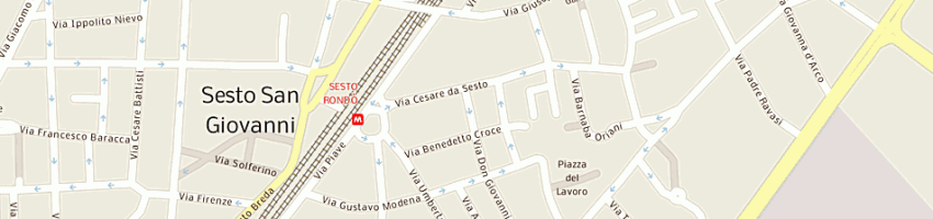 Mappa della impresa bartolini spa a MILANO