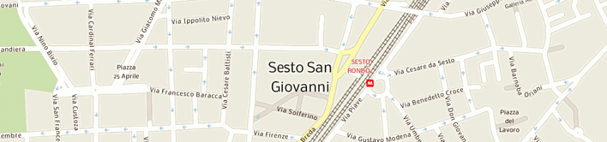 Mappa della impresa adecco italia spa a SESTO SAN GIOVANNI