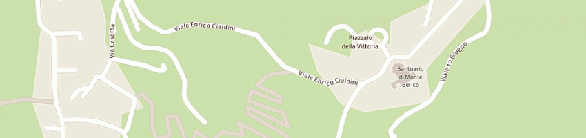 Mappa della impresa giada monte berico srl a VICENZA