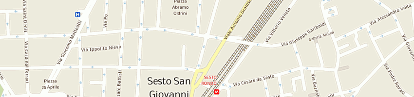 Mappa della impresa kosmometer di viviani lydia a SESTO SAN GIOVANNI