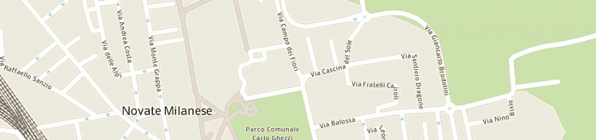Mappa della impresa martini francesca a NOVATE MILANESE