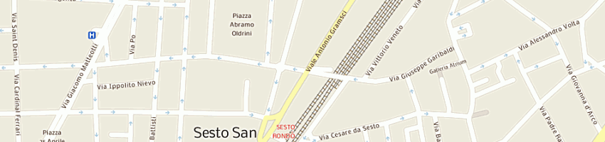 Mappa della impresa giglietta gianfranco a VILLA SAN GIOVANNI
